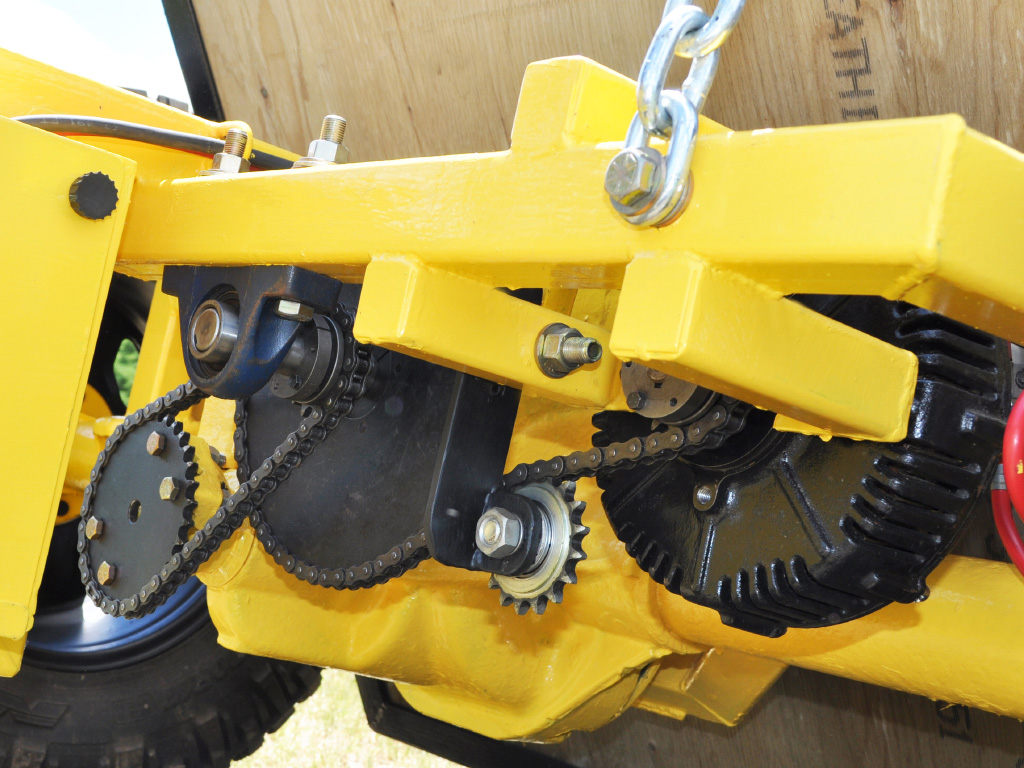 YardMule Electric Tractor - electric motor drive